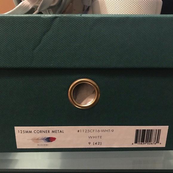 Buscemi hightop 125mm (white) size US 9 - Picture 8 of 8